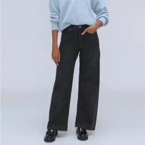 NWT Everlane The Baggy Jean Womens 28 Ink Wash Denim